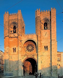 La cathédrale de Lisbonne